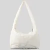 Evening Bags Casual Nylon Padded Women Shoulder Soft Puffer Handbags Hobos Down Cotton Small Tote Bag Lightweight Winter Sac