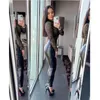 Leggings Femmes S-5XL Femmes Plus Taille Taille Haute Pantalon En Cuir Noir Leggings Serrés Hanche Levage Vêtements Chauds Sexy Longues Jambes Basse Remise 231013