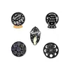 Broches Broches NO BAD DAYS Lettre ronde émail broche LUMOS étoile brillant chat R Phase broche Badge femmes hommes amis cadeau Accossories256i