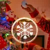 Decorações de Natal 2024 Lâmpada de Natal Janela Pendurada Lâmpada de Natal Decoração Lâmpada Loja Janela Decoração de Sala LED Otário Luz Cor Lamprop Ornamentos 231013