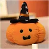 Halloween leksaker 20 cm halloween leksaker rolig pumpa docka plysch dockor barns skol natt aktiviteter prop ups/ leksaker gåvor fest leksaker su dhcsx