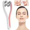 Ansiktsmassager EMS Face Lifting Roller RF Eye Beauty Device Ta bort Wrinkle Anti-Wrinkle Drawing Skin V-format lyftinstrument E5C3 231012