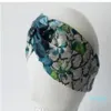 Designer 100% Silk Cross Headband Women Girl Elastic Hair bands Retro Turban Headwraps Gifts Flowers308l
