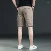 Herr shorts last bomull sommaramerikanska sportbyxor gym höst utomhus casual short man kläder 2023