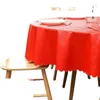 Table Cloth Waterproof And Oil Disposable Tablecloth Circle Round Cloth_Kng1399