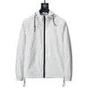 Luksusowe męskie designerskie czapki płaszczowe zimowe jesień baseball Slim Stylist Women Windbreaker Ourze Ziewita Zapocz z kapturem Kurtki Płaszcze M-3xl