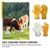 Cinq doigts gants OZERO hommes travail doux peau de vache conducteur chasse conduite ferme jardin soudage sécurité Protection sécurité travailleurs mécanicien gant 231012