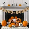 Assuste sua casa com este banner de serapilheira de doces ou travessuras de Halloween!