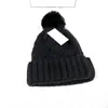 Gorro de designer clássico equipado chapéus chapéu de inverno quente chapéus de natal grande torção bobble chapéu quente bonnet chapéu balde chapéu boné de malha primavera crânio bonés