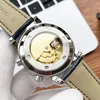 2023 MENS WATCH 43MM Master Automatic Mechanical Wristwatch Sapphire Classic Fashion Stains Stains Steel Plan