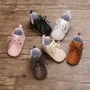 Primi camminatori Primavera e autunno Bambino con suola morbida Scarpe casual alte per bambini Primo camminatore