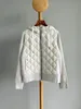 Women's Trench Coats Women Coat 2023 Autumn And Winter Knitted Stitching Down