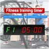 Keukentimers Keukentimers Led Grote Sn Gym Timer 1,5 inch Digitale training Studeren Aftellen / omhoog Wekker Afstandsbediening Sport Otkw5