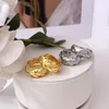 2021 gioielli di design di lusso orecchini a cerchio per le donne fascino pepita d'oro regali di festa di nozze vintage argento orecchie sensibili delle donne rh294i