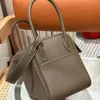 Sacs à main Sacs de créateurs de haute qualité Mini sac à bandoulière Le sac fourre-tout Sac de designer en cuir véritable Zipper Plain Petit sac de luxe marron Mode Luxurys Rose Soft Lady Bag