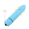 10 Speed Mini Bullet Vibrators Massager For Women sexy toys adults 18 Vibrator Female dildo Toy For Woman ZZ