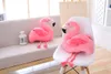 Poupées en Peluche réalistes, jouet flamant rose, Animal en Peluche doux, oreiller Kawaii, décoration de chambre, cadeau d'anniversaire pour enfants, 231013