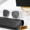 Gafas de sol de diseño de nuevo estilo de moda Gafas de sol de montura grande Protección UV Protección solar al aire libre Gafas de sol con protección para los ojos para hombres y mujeres