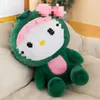 تم تحويل الديناصورات الجديدة عبر الإنترنت إلى دمية Cat Cate Dinosaur Plush Toy Manufact