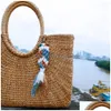 Key Rings Handwork Cotton Rope Knit Fish Mermaid Key Rings Handbag Hangs For Women Men Fashion Jewelry Will And Jewelry Dhwzj