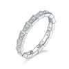 Hochwertige, meistverkaufte Luxus-Klassiker-Mode-Schlangenknochen-Ring-Designer für Frauen, S925-Sterlingsilber, Moissanit-Diamantring, Hochzeit, Valentinstag