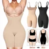 Vita pancia Shaper Body sottile senza cuciture Donna Body snellente Trainer Shapewear Butt Lifter Petto che migliora lo slip completo StrappyBacked 231012