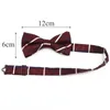 Bow Ties Multiple Styles Mens Bowtie Striped Floral Dot Fashion Classic Bow Tie Bule Red Green Printed Formal Party Dinner Suit Gift 231012