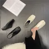 Dress Shoes Fashion Tabi Ninja Flats Leather Split Toe Flat Woman Cozy Loafers Female Casual Low Heels Ladies Muller 231101