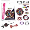 Spinning Top Em StockBeyblade Burst Surge GT Burst Alloy Battle Competitivo Top Toy Double Ruler Launcher Handle Top Box B154-B181 Q231013