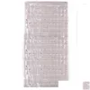 Party Decoration Party Decoration Square Sequined Laser Rain Curtain Bröllopsfödelsedagsbakgrund 1M 2M Stage Color Mirror 11 Färger DI DHGJD