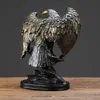 Dekorative Objekte Figuren ERMAKOVA Retro Adler Skulptur Raumdekoration Ornamente Reichtum Tier Büro Zuhause Arbeitszimmer Wohnen Abstrakte Statue Dekor 231012