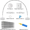 Комплект арки из воздушных шаров для украшения вечеринки, высота 9 футов, ширина 10 футов, регулируемая подставка с водонаполняемым основанием, 50 шт. Clips316f