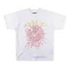 23ss Hommes T-shirt Rose Jeune Thug Sp5der 555555 Mans Femmes 1 Qualité Moussant Impression Web Modèle Tshirt Haut Tendance T-shirts YiLSVK