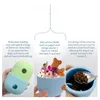 Vêtements pour chiens Jouets pour ingestion lente Bol pour animaux de compagnie Silicone Secouant fuite alimentaire Distributeur éducatif Conteneur Puzzle interactif