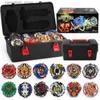 Spinning Top Beyblade Burst JY8801 Gyro Set Match Set Toy Small Size Combat Toolbox Storage Box Q231013