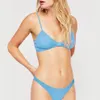 2020 Nueva lencería de verano para mujer Bikini Bralette de algodón fino Conjunto de sujetador sólido sexy Sujetadores push-up Ropa interior cómoda Conjunto de sujetador y bragas 231W