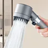 Bathroom Shower Heads Shower Head High Pressure Adjustable 3 Modes Water Saving Filter Baby Rain Spa Bathroom Faucets Accessories Bath Supplies 231013