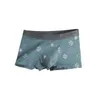 Heren katoen bedrukt effen kleur boxershorts serie midden taille boxershorts vier hoeken ondergoed voor mannen 2FYNDB8V9