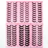 False Eyelashes Visofree 310 Pairs Faux Mink Lashes Make Up Thick Cils Natural Eyelash Extension Hand Made Fake Q03 231012