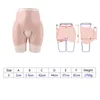 Women's Shapers White Skin Tone 2cm Hips Bombom BuEnhancement Padded Silicone Up Buttocks Underpants Intimates