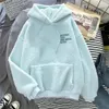 Damesjassen Herfst Winter Dikke warme jas Fluwelen Kasjmier Dames Sweatshirt met capuchon Effen Blauw Trui Casual Tops Dame Los Lange mouw 231012