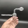 Mini szklane bongs dyfuzor rur wodny Hookah Bong Bubblers Recykling filtra przenośne platformy palenia