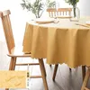 Table Cloth Waterproof And Oil Disposable Tablecloth Circle Round Cloth_Kng1399