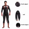 Tema Traje Halloween Carnaval Festa Macacão Todo Vem Animal Catsuit com Cauda Zentai Terno Bodysuit Cosplay Fitness Outfit Roupas T231013