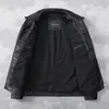 Men's Leather Faux Free natural Promocin Dermis Mens casual black genuine leather jacket slim business cowhide coat plus father's cloth 231012