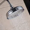 Cabeças de chuveiro do banheiro polido cromo 20cm latão de alta qualidade chuveiros do banheiro 8 polegada chuvas 231013