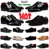 With Box New Designer Sneaker Men Dress Shoes Luxury Christians Red Bottoms shoe Loafers Mens Rivets Wedding Party Outdoor Leather Suede Sneakers