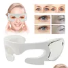 Dispositifs de soins du visage 3D LED thérapie par la lumière masque pour les yeux Masr chauffage Spa vibration visage sac pour les yeux élimination des rides soulagement de la fatigue dispositif de beauté Dhacm