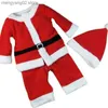 Traje temático 70cm-160cm Natal infantil chega Papai Noel meninos e meninas ternos de Natal T231013