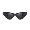 Solglasögon Sexig kattögon solglasögon Kvinnor Brand Designer Mirror Black Triangle Sun Glasses Female Lens Shades For Ladies Eyewear UV400 231012